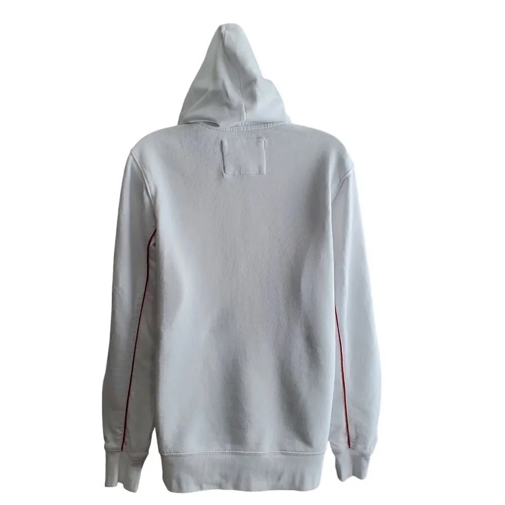 TRUE RELIGION WHITE HOODIE SIZE SMALL